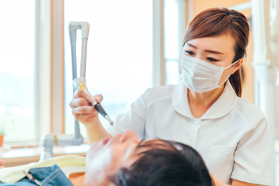 仙台市青葉区台原の歯医者、台原みなも歯科クリニックのホワイトニング