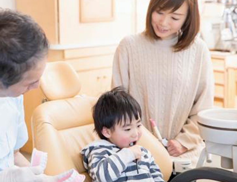 仙台市青葉区台原の歯医者、台原みなも歯科クリニックの小児歯科治療